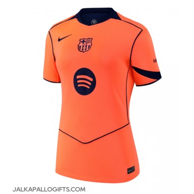 Barcelona Ronald Araujo #4 Kolmaspaita Naiset 2025-26 Lyhythihainen Barcelona Ronald Araujo #4 Kolmaspaita Naiset 2025-26 Lyhythihainen